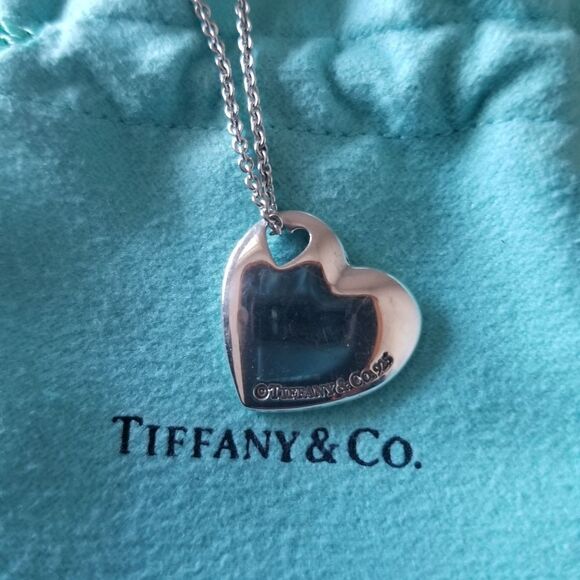 Tiffany & Co. Cutout Heart Necklace - Picture 8 of 10
